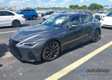 2024 Lexus Is 350 F Sport Design из США, поврежденный, VIN JTHBZ1B26R5079336